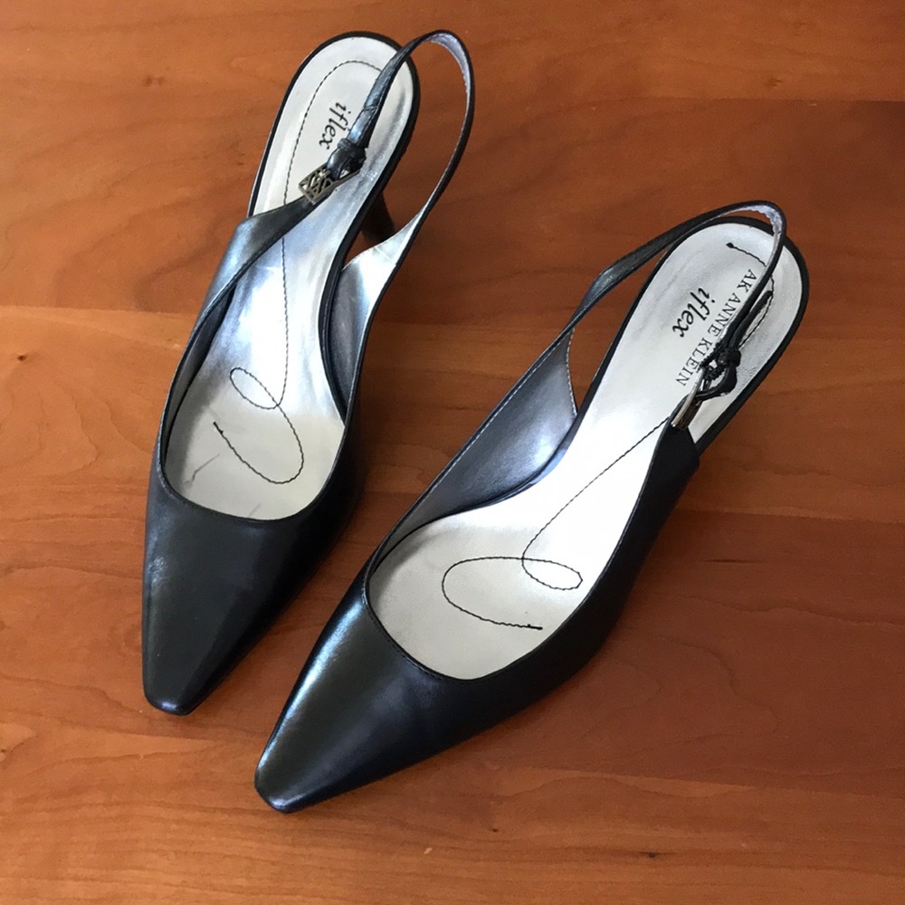 New Anne Klein slingback shoes.